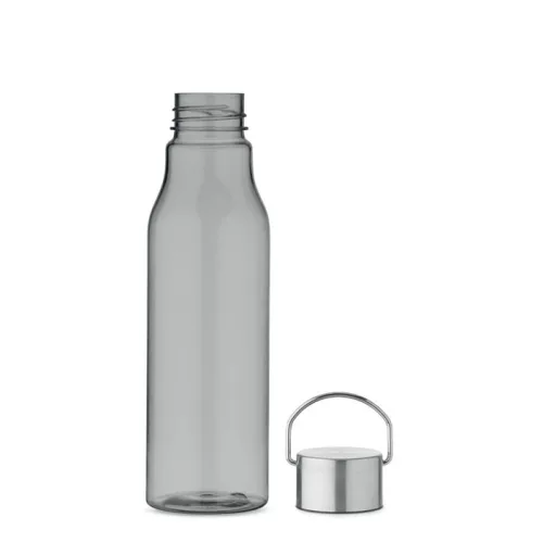 RPET palack, acél fedél 600 ml (Áttetsző Szürke)