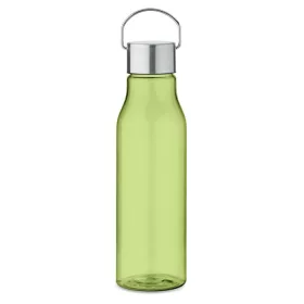 RPET palack, acél fedél 600 ml (Áttetsző Lime)