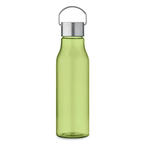 RPET palack, acél fedél 600 ml (Áttetsző Lime)
