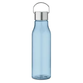RPET palack, acél fedél 600 ml (Áttetsző Világoskék)