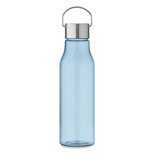 RPET palack, acél fedél 600 ml (Áttetsző Világoskék)
