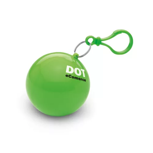 Esőponcsó gömb tokban (Lime)