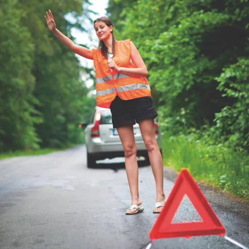 Láthatósági mellény (Narancssárga)