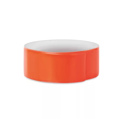 Fényvisszaverő karkötő 32x3cm (Narancssárga)