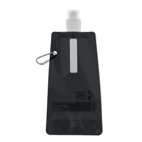 Összehajth. vizes palack 480ml (Fekete)