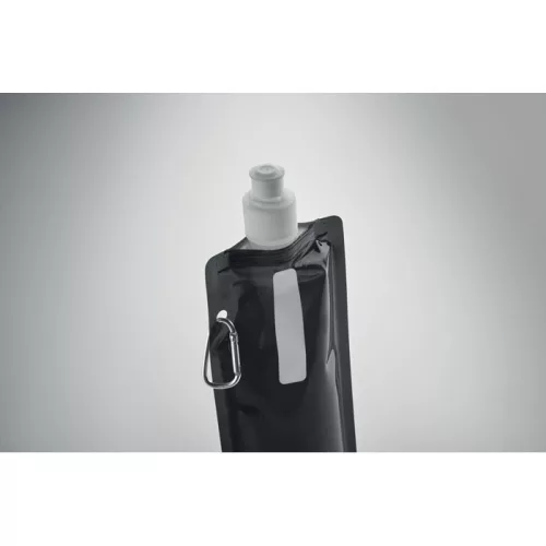 Összehajth. vizes palack 480ml (Fekete)