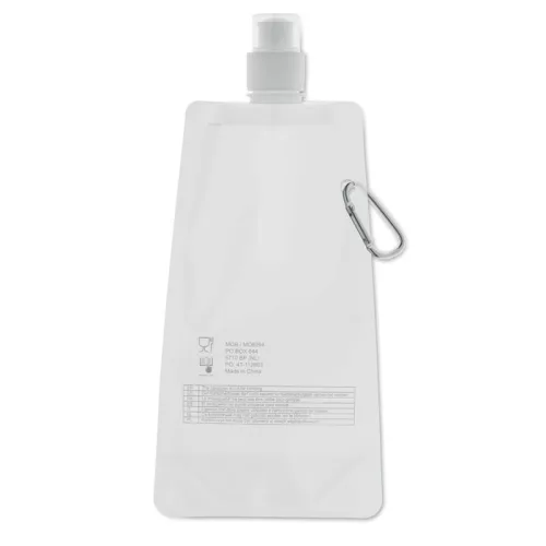 Összehajth. vizes palack 480ml (Fehér)