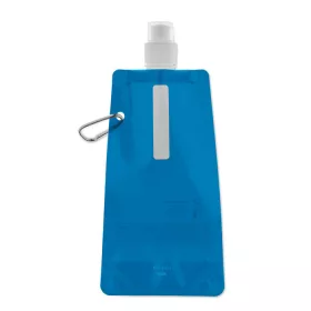 Összehajth. vizes palack 480ml (Áttetsző Kék)