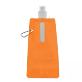 Összehajth. vizes palack 480ml (Áttetsző Narancssárga)