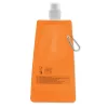 Összehajth. vizes palack 480ml (Áttetsző Narancssárga)