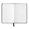 A5 négyzetrácsos notesz (Fekete)