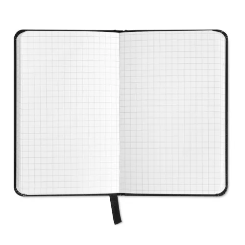 A5 négyzetrácsos notesz (Fekete)