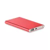 4000 mAh alumínium powerbank (Piros)