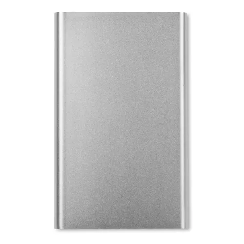 4000 mAh alumínium powerbank (Matt Ezüst)