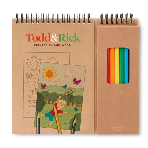 Színező szett füzettel