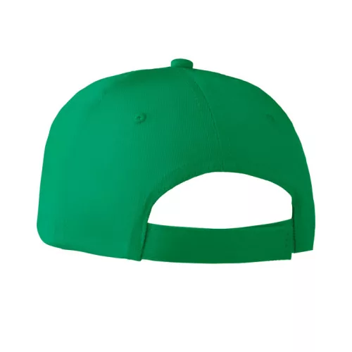 6 panel baseball sapka 160g/m² (Zöld)
