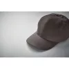 6 panel baseball sapka 160g/m² (Kőszürke)