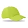6 panel baseball sapka 160g/m² (Lime)