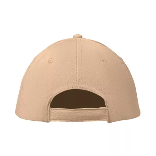 6 panel baseball sapka 160g/m² (Elefántcsont)