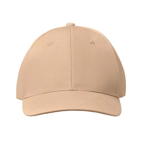 6 panel baseball sapka 160g/m² (Elefántcsont)