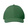 6 panel baseball sapka 160g/m² (Sötétzöld)