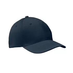 6 panel baseball sapka 160g/m² (Francia Tengerészkék)