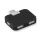 4 portos USB elosztó (Fekete)