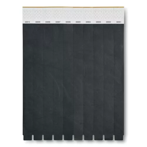 Tyvek® rendezvény karszalag ív (Fekete)