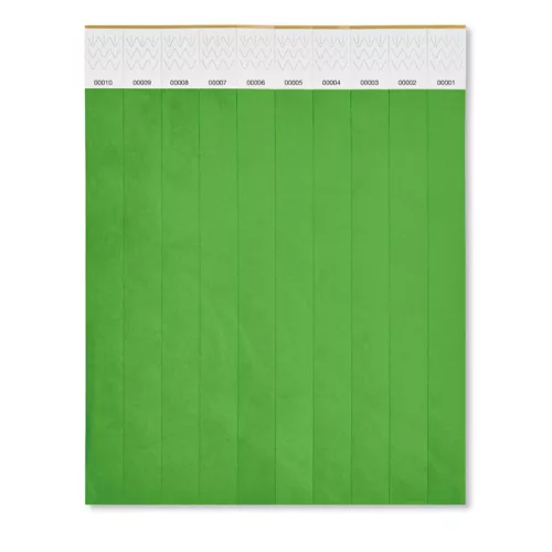 Tyvek® rendezvény karszalag ív (Zöld)