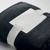 Flanel takaró (Fekete)