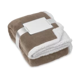 Korall gyapjú/sherpa takaró (Khaki)