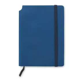 A5 vonalas PU borítós notesz (Kék)