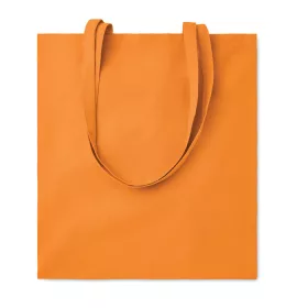 Pamut bevásárlótáska, 140 g (Narancssárga)