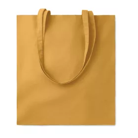 Pamut bevásárlótáska, 140 g (Ochre)