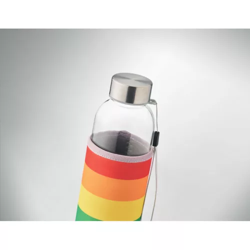 Üveg palack 500 ml (Többszínű)