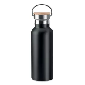 Duplafalú termosz, 500 ml (Fekete)