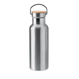 Duplafalú termosz, 500 ml (Matt Ezüst)