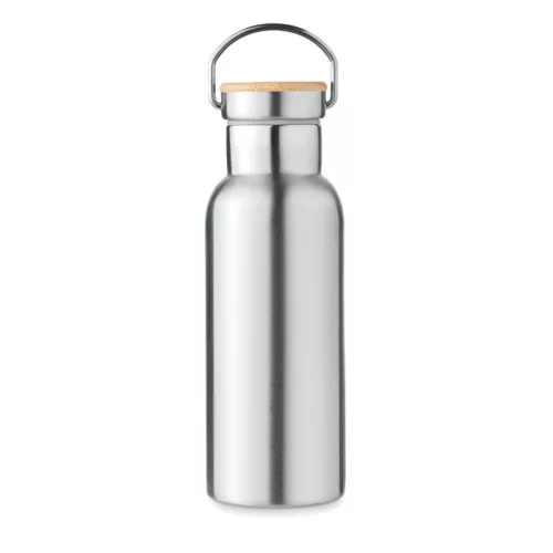 Duplafalú termosz, 500 ml (Matt Ezüst)