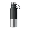 Duplafalú kulacs, 600 ml (Fekete)