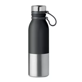 Duplafalú kulacs, 600 ml (Fekete)