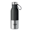 Duplafalú kulacs, 600 ml (Fekete)