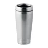 Duplafalú úti bögre 400 ml (Matt Ezüst)