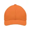 6 panel baseball sapka 270g/m² (Narancssárga)
