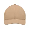 6 panel baseball sapka 270g/m² (Bézs)