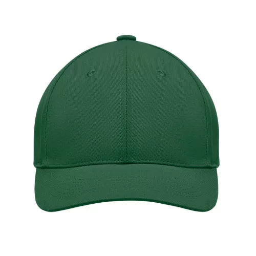 6 panel baseball sapka 270g/m² (Sötétzöld)