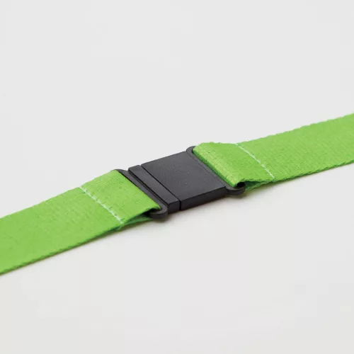 Nyakpánt fém kapoccsal 25 mm (Lime)