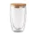 Duplafalú üveg pohár, 450 ml