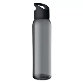 Üveg palack 470 ml (Fekete)