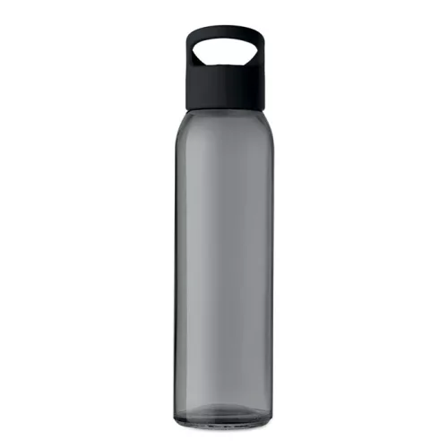 Üveg palack 470 ml (Fekete)