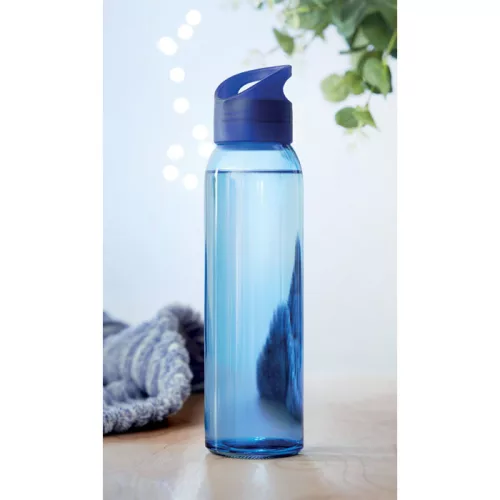 Üveg palack 470 ml (Királykék)